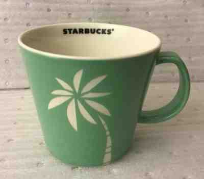 2016 Starbucks Limited Edition Green With Palm Tree Mug, Cup, Extremely Uncommon - Sold on eBay Nov, 17th 2019 for $49.99