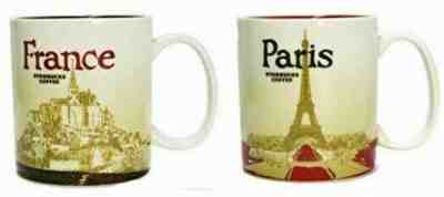 Starbucks Paris & France Demitasse Coffee Mugs, New - Sold on eBay Nov, 17th 2019 for $19.99