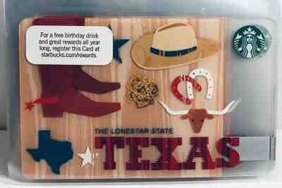 18x Starbucks TEXAS City Gift Card Lot (6076) 2012 - BULK DISCOUNT - Sold on eBay Nov, 17th 2019 for $18.00