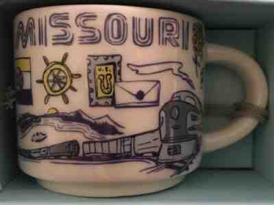 Starbucks Been There Series Ornament Missouri 2 oz. Mug New **Free Shipping** - Sold on eBay Nov, 17th 2019 for $24.95