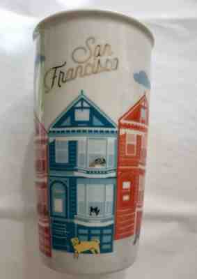 Starbucks Local Collection Ceramic To Go Cup Travel Tumbler Mug SAN FRANCISCO - Sold on eBay Nov, 17th 2019 for $32.95