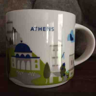 Starbucks Athens "You Are Here" Coffee Mug Cup  - Sold on eBay Nov, 17th 2019 for $25.99