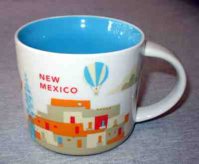 2015 Starbucks NEW MEXICO You Are Here Collection 14 oz. Mug - Sold on eBay Nov, 17th 2019 for $18.00