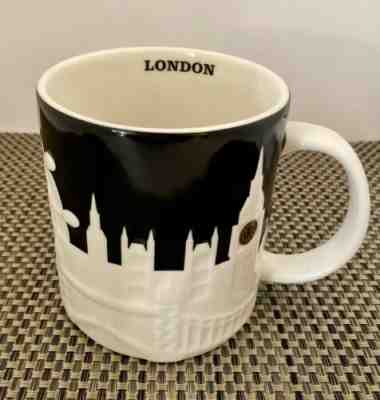 Starbucks  LONDON Cup Mug  "City Relief"  Collection 16 fl oz/473 ml - Sold on eBay Nov, 17th 2019 for $44.95