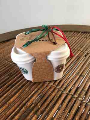 Starbucks Set of 4 Ornaments 1971 1992 2011 Holiday 2011 New - Sold on eBay Nov, 17th 2019 for $15.99