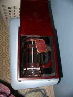 1st Starbucks RARE glass copper french press wood box pike place 35 anniversary - Sold on eBay Nov, 17th 2019 for $35.00