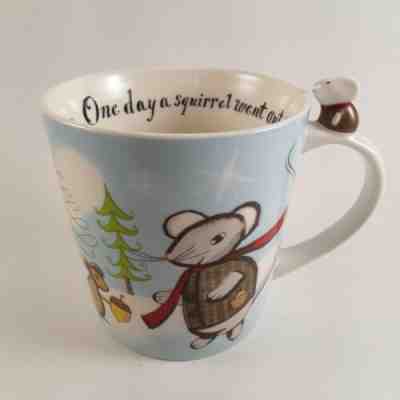 2010 Starbucks Coffee Tea Christmas Cup Mug Huxley Mouse Squirrel Friends New - Sold on eBay Nov, 17th 2019 for $19.99