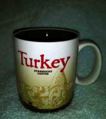 Starbucks Global Icon Series Turkey Coffee Mug 2009 Turkiye 16 oz New - Sold on eBay Nov, 17th 2019 for $19.54