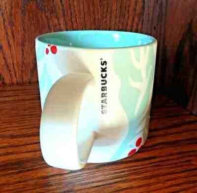 Starbucks Coffee Mug Cup Christmas 2018 Holly Berries Mint 12 oz Ceramic Holida - Sold on eBay Nov, 17th 2019 for $18.88