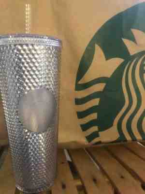 Starbucks Platinum Studded Tumbler Holiday 2019 Free Shipping SOLD OUT!!! - Sold on eBay Nov, 17th 2019 for $21.70
