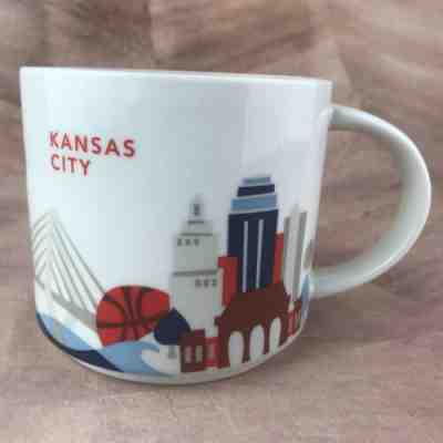 Kansas City  Starbucks Mug 14 oz. You Are Here  Cup 2015 - Sold on eBay Nov, 17th 2019 for $22.75