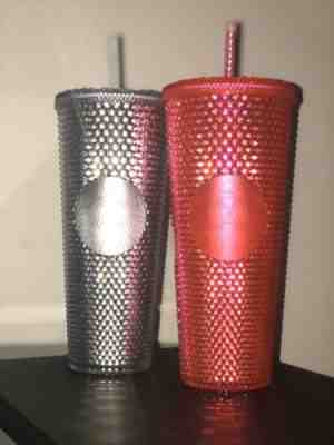 Starbucks Holiday Iridescent Tumblers 2019 (Pink And Silver) - Sold on eBay Nov, 17th 2019 for $60.00