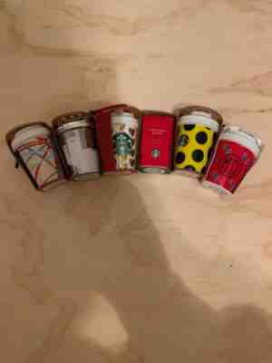 Starbucks Ornaments New Lot Of 6 Must See - Sold on eBay Nov, 17th 2019 for $24.00
