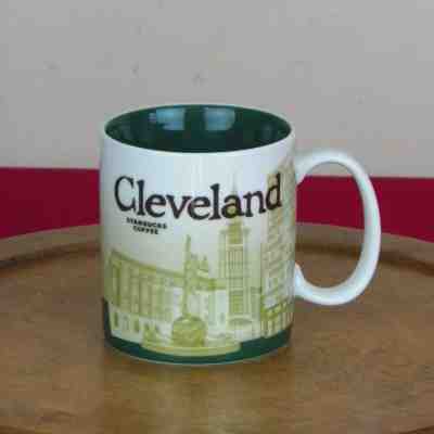 Starbucks Coffee Mug Cup Cleveland Ohio 2009 Icon Series Terminal Tower  - Sold on eBay Nov, 17th 2019 for $62.30