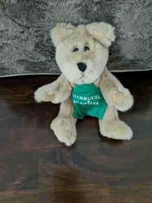 1997 No. 1 Starbucks Bearista Bear. First bear! RARE Jointed with Green Apron - Sold on eBay Nov, 17th 2019 for $20.00