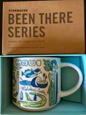 Starbucks Coffee Company 14oz Been There Series Mug MAUI Hawaii Cup NIB w/SKU - Sold on eBay Nov, 17th 2019 for $24.95