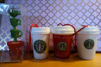 Starbucks Ornament's 2004 & 2005