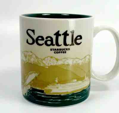 Starbucks Coffee Mug Seattle Space Needle Collector Series 16oz 2012 - Sold on eBay Nov, 17th 2019 for $29.99