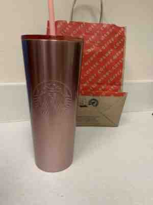 Starbucks 2019 Holiday Rose Gold Tumbler - Sold on eBay Nov, 17th 2019 for $35.99