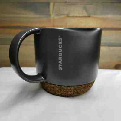 Starbucks Slate Grey Coffee/Tea Mug with Cork Bottom, 2016 - Sold on eBay Nov, 16th 2019 for $24.95