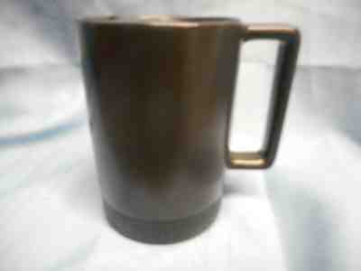 STARBUCKS 14 FL OZ TRAVEL COFFEE MUG CUP WITH LID BLACK NON-SLIP RUBBER BOTTOM  - Sold on eBay Nov, 16th 2019 for $22.45