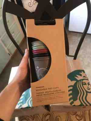 Starbucks Halloween 2019 Reusable Hot Cup Set Of 6- Fall Edition New In Hand - Sold on eBay Nov, 16th 2019 for $20.00