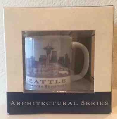 NEW Mint Starbucks Mini Mug SEATTLE Architectural Series 2006 Coffee Espresso - Sold on eBay Nov, 16th 2019 for $24.99