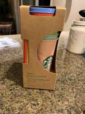 NEW Authentic Starbucks Color Changing Cold Cups (COMPLETE SET) - Sold on eBay Nov, 16th 2019 for $63.00