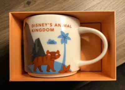 Disney’s Animal Kingdom V2 You Are Here 2018 (YAH) Starbucks Mug 14oz - Sold on eBay Nov, 16th 2019 for $17.99