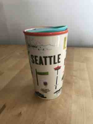 starbucks seattle 12 oz. ceramic tumbler  NWT  - Sold on eBay Nov, 16th 2019 for $15.00