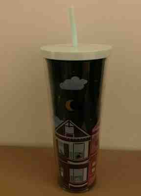 NWT Starbucks San Francisco Painted Ladies 24 oz / 710 ml Cold Cup Venti Tumbler - Sold on eBay Nov, 16th 2019 for $39.99