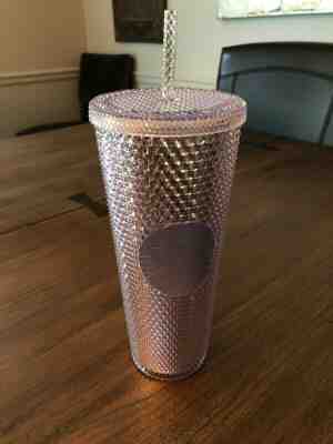 Starbucks Studded Tumbler Silver Free Shipping - Sold on eBay Nov, 16th 2019 for $37.00