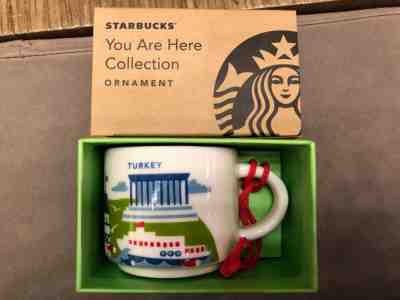 Starbucks Turkey and Istanbul you are here Ornament - Sold on eBay Nov, 16th 2019 for $37.50