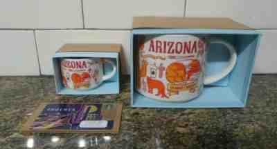 NIB Starbucks Been There Series Arizona 14 oz Mug, Espresso Mug Ornament, Phx GC - Sold on eBay Nov, 16th 2019 for $34.95