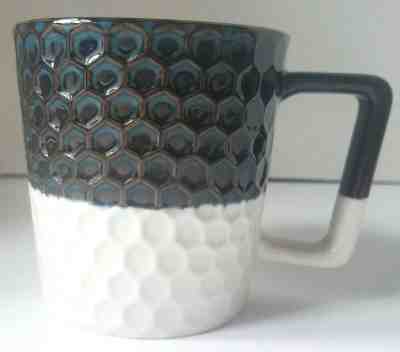 Starbucks Siren Scales Anniversary '17 Collection Navy Blue & White Ceramic Mug - Sold on eBay Nov, 16th 2019 for $40.77
