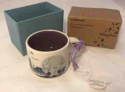 Disney Parks Starbucks Epcot You Are Here Ornament Mug Rare Purple 2 Oz Mug - Sold on eBay Nov, 16th 2019 for $15.99