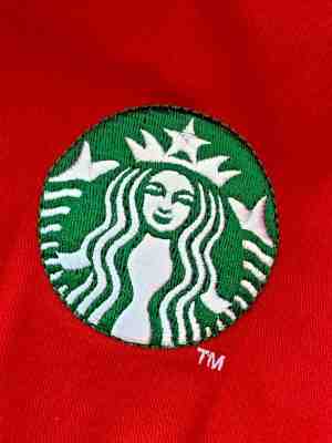 Collectable Official Starbucks 2013 Red CHRISTMAS Apron PREOWNED COFFEE BARISTA - Sold on eBay Nov, 15th 2019 for $44.50