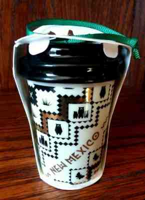 Starbucks Ornament Chirstmas 2018 New Mexico Black Gold Rare - Sold on eBay Nov, 15th 2019 for $18.88