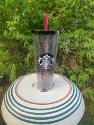New! Starbucks 2019 Glitter Spiderweb 24oz Limited Edition Tumbler Cup Halloween - Sold on eBay Nov, 15th 2019 for $26.00