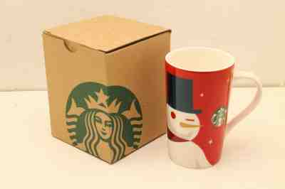 Starbucks 2012 Holiday Christmas Snowman Coffee Cup Mug 16 oz NIB - Sold on eBay Nov, 15th 2019 for $19.30