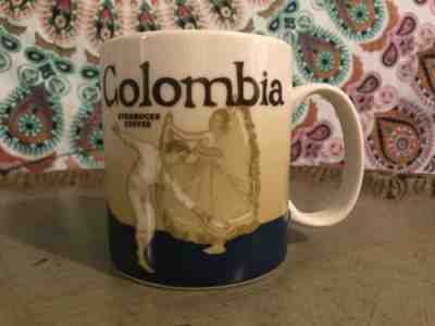 16 oz Starbucks Mug Colombia City Collector Series Coffee Cup - Sold on eBay Nov, 15th 2019 for $16.50