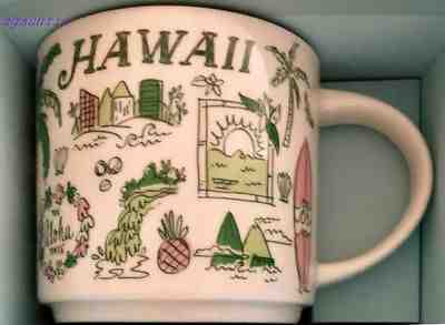 Brand New With Box Starbucks 2018 Hawaii 'Been There Series' 14 oz. MUG Cup - Sold on eBay Nov, 15th 2019 for $28.26