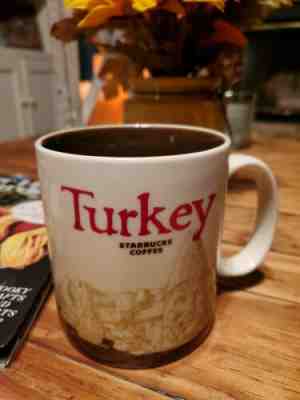 Starbucks Mug Turkey Turkiye Global Icon Coffee Cup 2012 16 oz - Sold on eBay Nov, 19th 2019 for $29.97