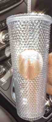 Starbucks Iridescent Bling Platinum Cold Cup Holiday 24oz - Sold on eBay Nov, 19th 2019 for $65.00