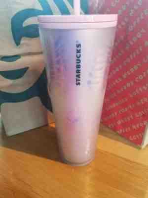 New Starbucks 2019 Holiday Holographic Iridescent Pine Cone Winter Tumbler 24 Oz - Sold on eBay Nov, 19th 2019 for $26.75