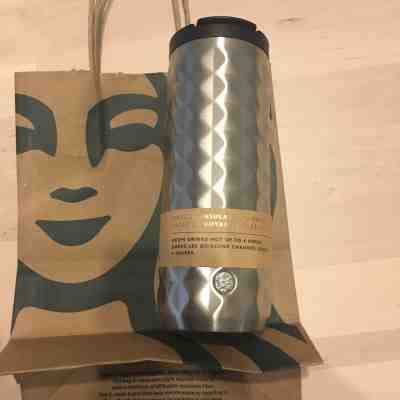Starbucks 2019 Stainless Steel Double Walled VACUUM INSULATED Tumbler, 16 Fl Oz - Sold on eBay Nov, 19th 2019 for $35.00
