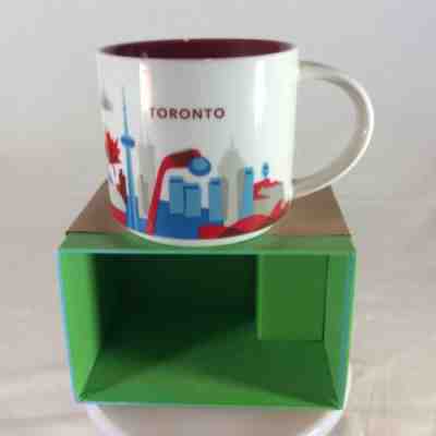 NIB 2018 Retired STARBUCKS TORONTO Canada YOU ARE HERE Collection 14 Oz City Mug - Sold on eBay Nov, 19th 2019 for $17.77