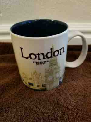 Starbucks 2015 London England Global Icon Coffee Mug 16oz - Sold on eBay Nov, 19th 2019 for $15.95