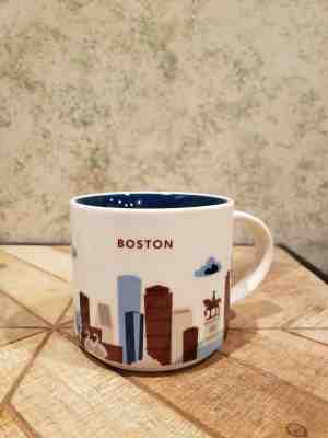 Starbucks Boston you Are Here Coffee Mug Cup 14 Oz Collection 2015 - Sold on eBay Nov, 19th 2019 for $28.00
