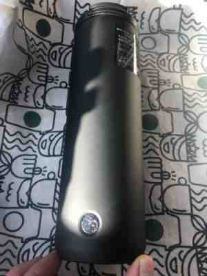 Starbucks Vacuum Insulated Flip-Top Tumbler Matte Black Stainless Steel 16oz NWT - Sold on eBay Nov, 19th 2019 for $19.99